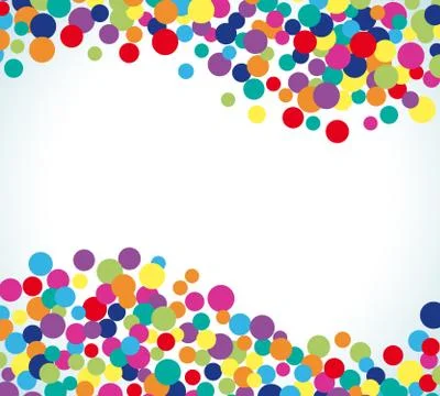 Colorful abstract dot background Stock Illustration