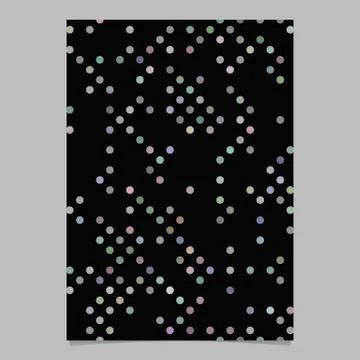 Colorful abstract dot pattern brochure background Иллюстрация