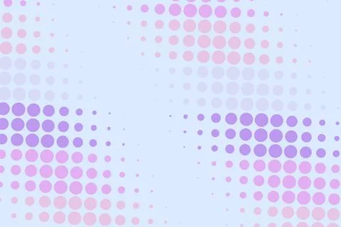 Colorful abstract dot pattern on light background Stock Photos