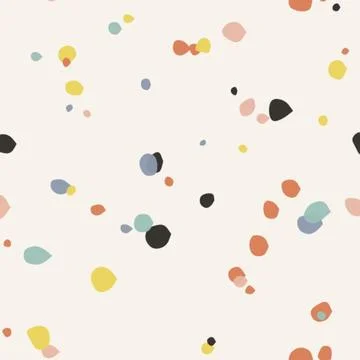 Colorful abstract dots pattern for creative branding and modern design projec Stock Illustration
