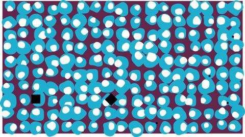 Colorful abstract dots pattern design Stock Illustration