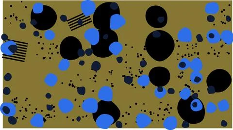 Colorful abstract dots pattern design Stock Illustration