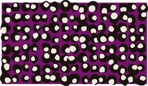 Colorful abstract dots pattern design Stock Illustration