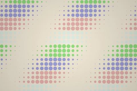 Colorful abstract dots pattern on light background Stock Photos