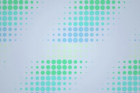 Colorful abstract dots pattern on light background Stock Photos