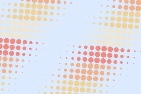 Colorful abstract dots pattern on light background Stock Photos