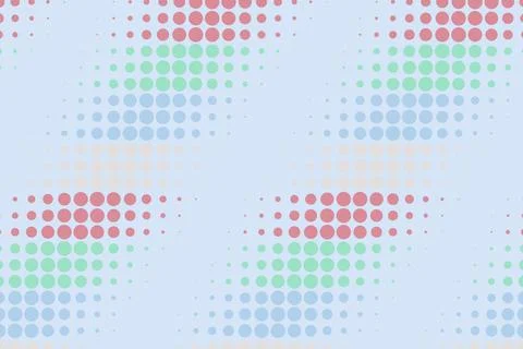 Colorful abstract dotted pattern background with vibrant circles Stockfoto's