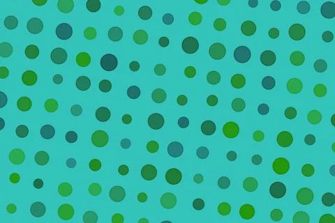 Colorful abstract dotted pattern with blue and green shades Stock Illustration