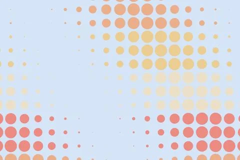 Colorful abstract dotted pattern with soft pastel tones Stock Photos