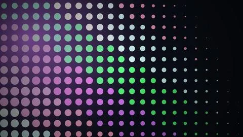 Colorful abstract dotted pattern with vibrant green and purple イラスト素材