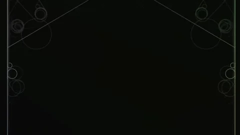 Colorful Abstract Electronic Visualisations moving particles digital art visual Stock Footage 196823267