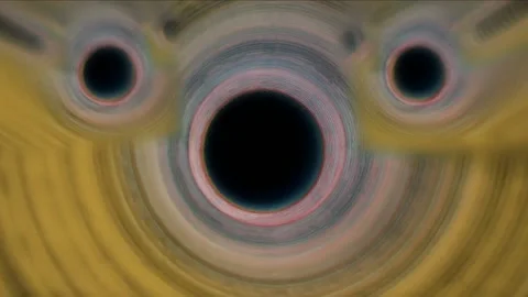 Colorful Abstract Electronic Visualisations moving particles digital art visual Stock Footage 196825266