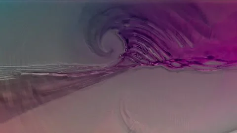 Colorful Abstract Electronic Visualisations moving particles digital art visual Stock Footage 196825738