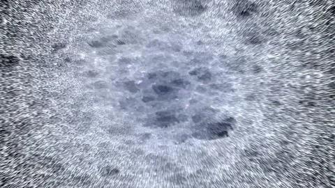 Colorful Abstract Electronic Visualisations moving particles digital art visual Stock Footage 196826247