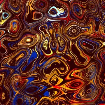Colorful Abstract Face Background. Digital Fantasy Illustration. Fractal Image. Stock Illustration
