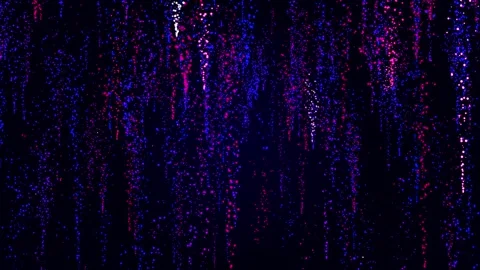 Colorful abstract falling particle background. Stock Footage 265774612