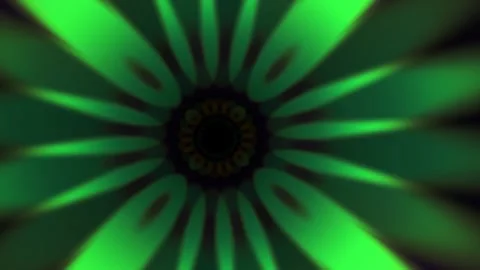 Colorful abstract flower design elements. Video stock 334330814