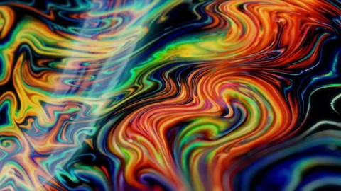 A colorful abstract fluid motion background perfect for various creative Stock Footage 306049679