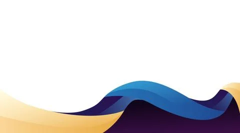 Colorful Abstract Fluid Wave Background 2 Stock Illustration