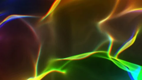 Colorful abstract fluid wave motion Stock Footage 103305032