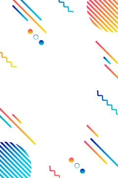 Colorful Abstract Geometric Background with Gradient Shapes Stock Illustration
