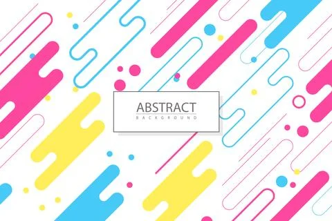 Colorful abstract geometric background Stock Illustration