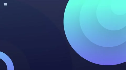 Colorful Abstract Geometric Background with Overlapping Circles and Gradien.. Stock Footage 341926516