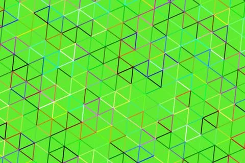 Colorful abstract geometric pattern with 3d cube shapes Stock-Illustration