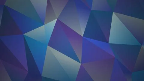 Colorful abstract geometric pattern with blue and purple shades Stock Illustration