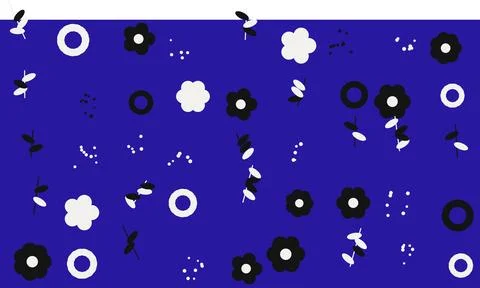 Colorful abstract geometric pattern with dots and shapes Stock Illustration