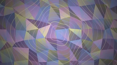 Colorful abstract geometric pattern with overlapping shapes Stockillustratie