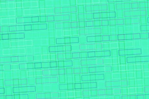 Colorful abstract geometric pattern with rectangles and lines Stockillustratie