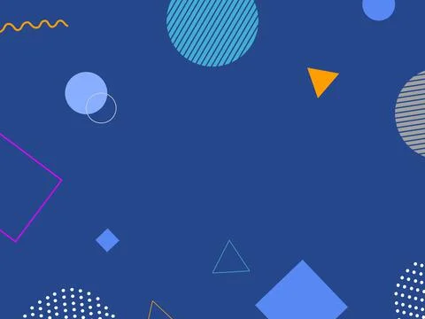 Colorful abstract geometric pattern with simple design,shape. Modern backgrou Stock Illustration