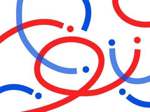 Colorful abstract geometric pattern with simple design,shape. Modern backgrou Stock Illustration