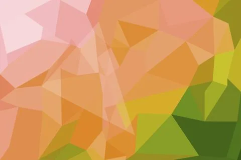 Colorful abstract geometric pattern with triangles and polygons Stock Photos