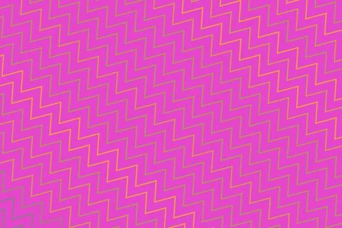 Colorful abstract geometric pattern with zigzag lines Illustrazione stock