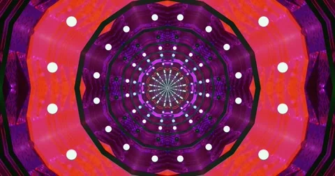 Colorful abstract geometric patterns create a mesmerizing visual display in.. Stock Footage 315224705