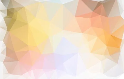 Colorful abstract geometric rumpled triangular low poly style.vector illustra Stock Illustration