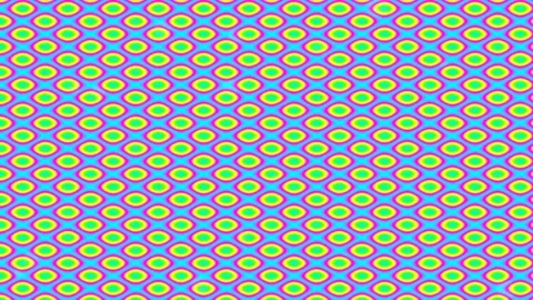 Colorful abstract geometric seamless repeating wave pattern background loop Stock Footage 337703399
