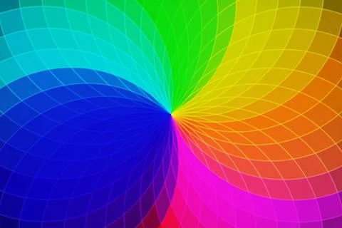 Colorful abstract Geometric Shape Stockillustratie