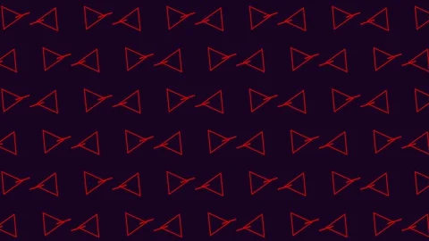Colorful abstract geometric triangle shape background Stock Footage 128077743
