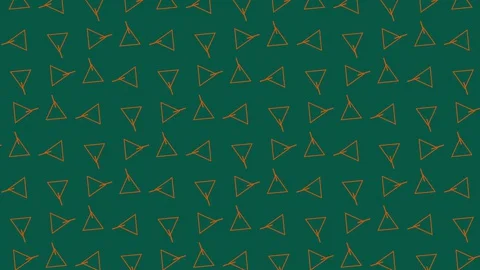 Colorful abstract geometric triangle shape background Stock Footage 128077856