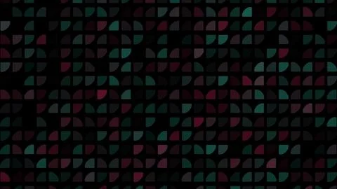 Colorful abstract geometric triangle shape background, red and green shapes.. Stock Illustration