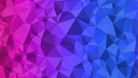 Colorful abstract geometric with triangular polygons. Illustrazione stock