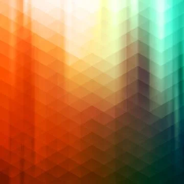 Colorful Abstract Geometric Vector Background Stock Illustration