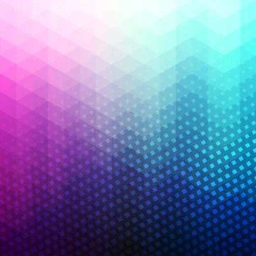 Colorful Abstract Geometric Vector Background Stock Illustration