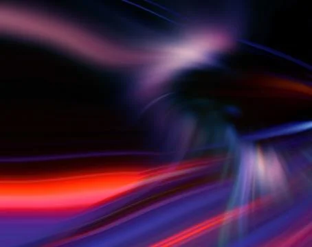 Colorful abstract glowing, fast motion blurred background. Stock Illustration