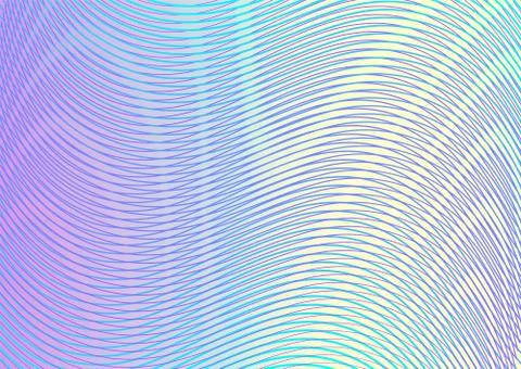 Colorful abstract gradient background with moire effect. Stock Illustration