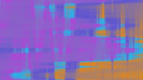 Colorful abstract gradient background, vibrant purple, orange and blue mesh.. 库存影片 314425399