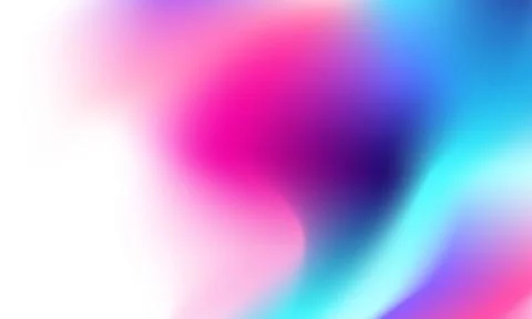 Colorful abstract gradient background with vibrant red, pink and blue cyan .. 스톡 일러스트
